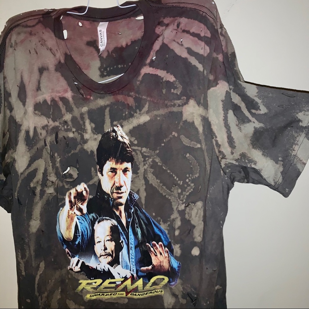 Remo Armed and Dangerous Custom Bleached Shirt